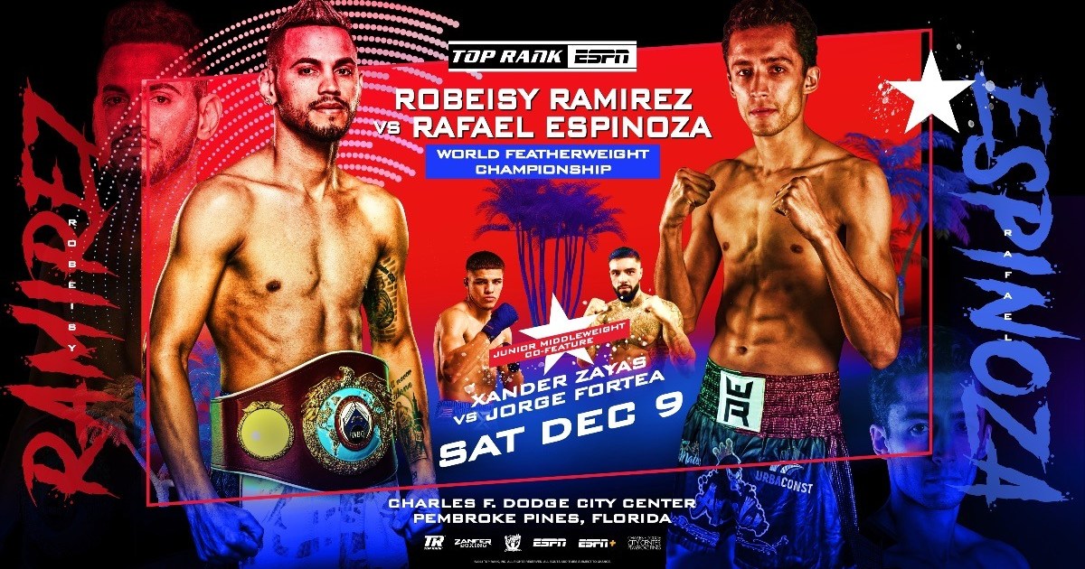 Watch Robeisy Ramirez vs. Rafael Espinoza: How to stream Heisman night boxing