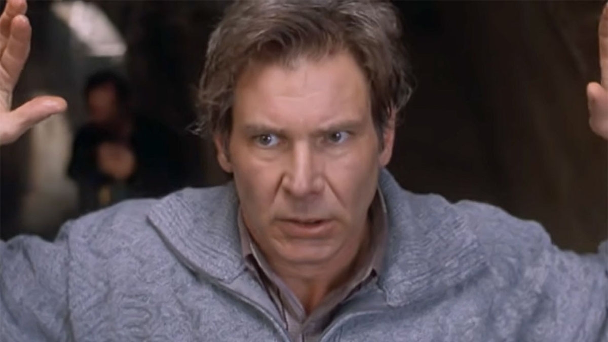 Harrison Ford em O Fugitivo.