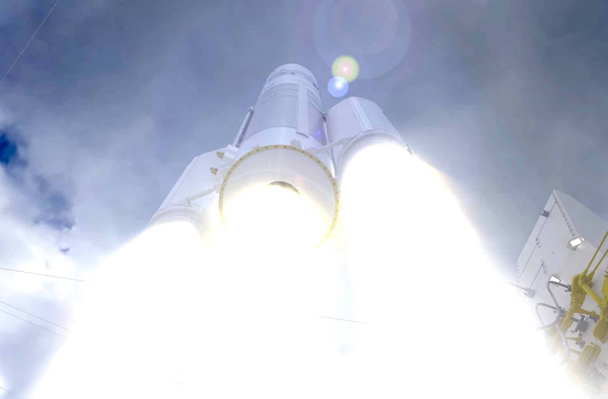 Arianespace's animation showing the launch of its next-gen Ariane 6 rocket.