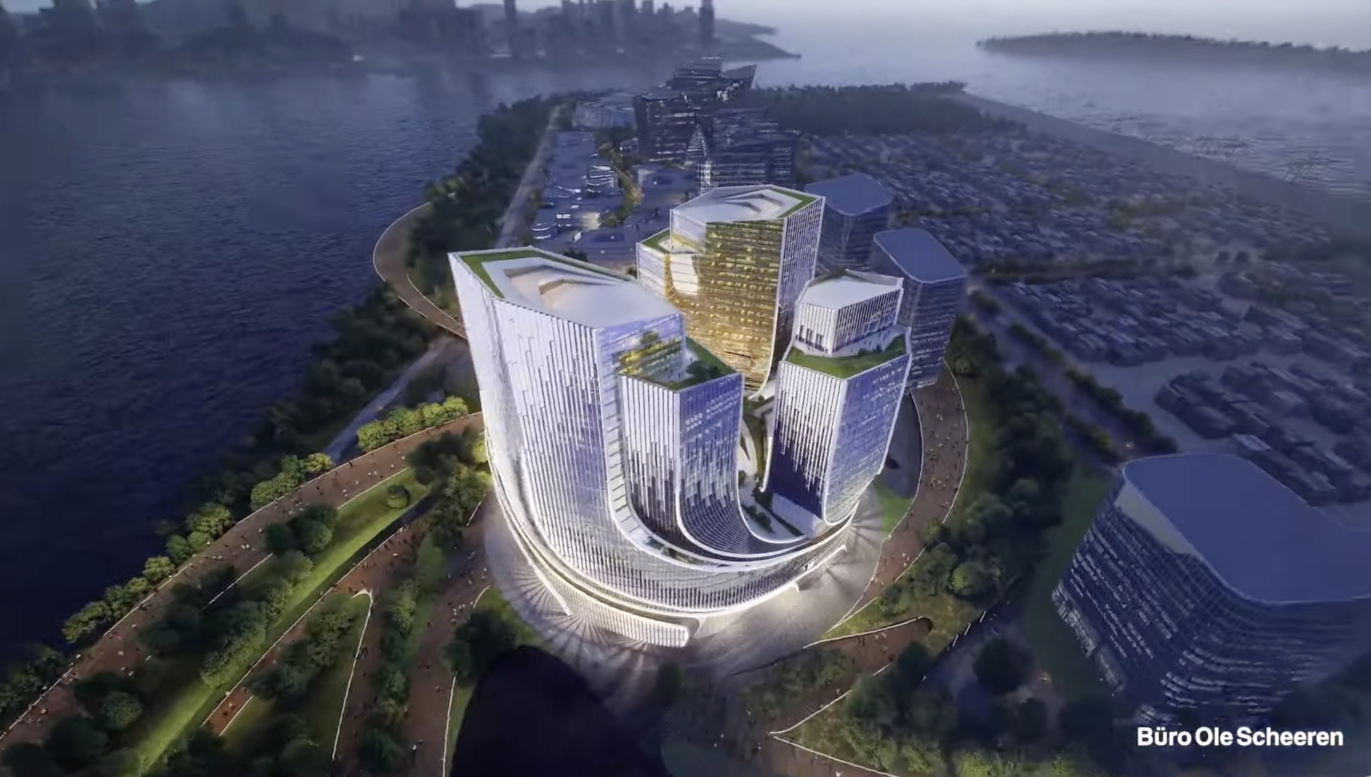 Check Out The Design Of Tencent's Flashy New Headquarters | Digital Trends