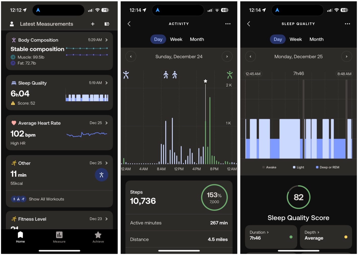 Health mate sleep online tracker