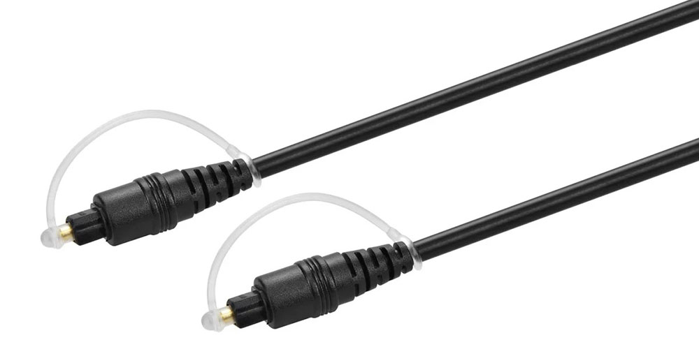 TOSLINK Cable, Optical Audio Cable – 10 feet Fiber Optic Cable for  soundbars (TOSLINK to TOSLINK, Digital S/PDIF Cable, Stereo