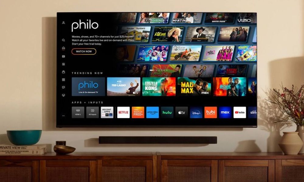 Philo on Vizio smart TVs.