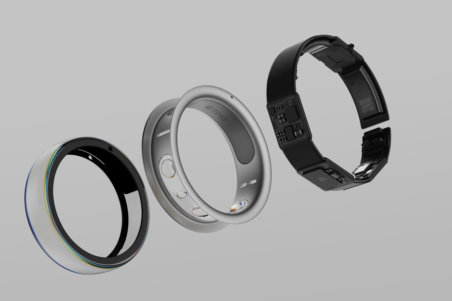 Apple Smart Ring-Konzept von Jonas Daehnert.