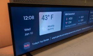 The secondary Smart Display on a Telly TV.