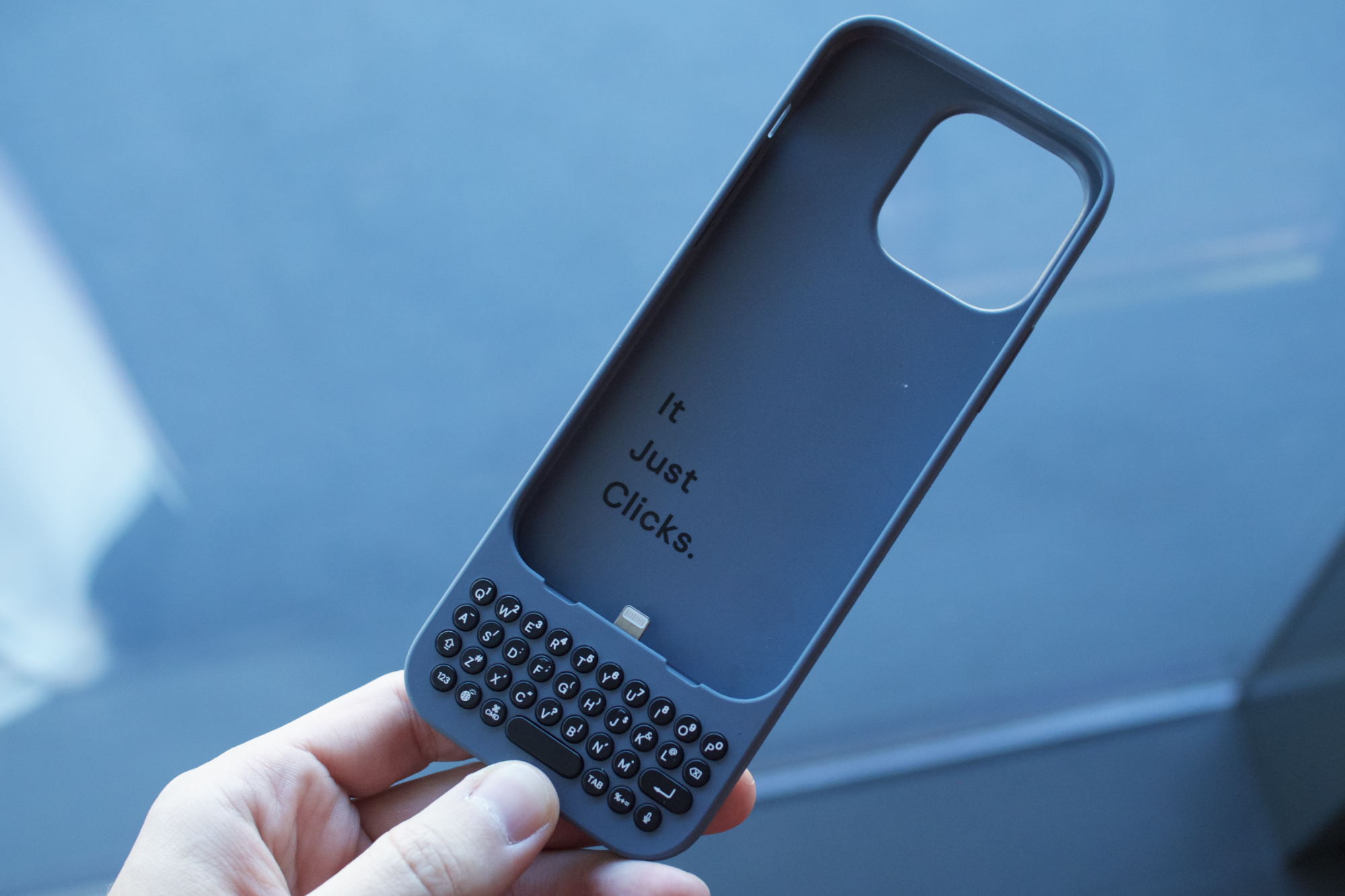 I Used One Of The Coolest IPhone Accessories In Years At CES 2024   Clicks Iphone Keyboard Hands On 13 