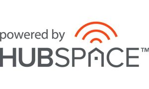 The Home Depot Hubspace logo on a white background.