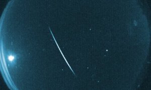 An image from the Quadrantid meteor shower.