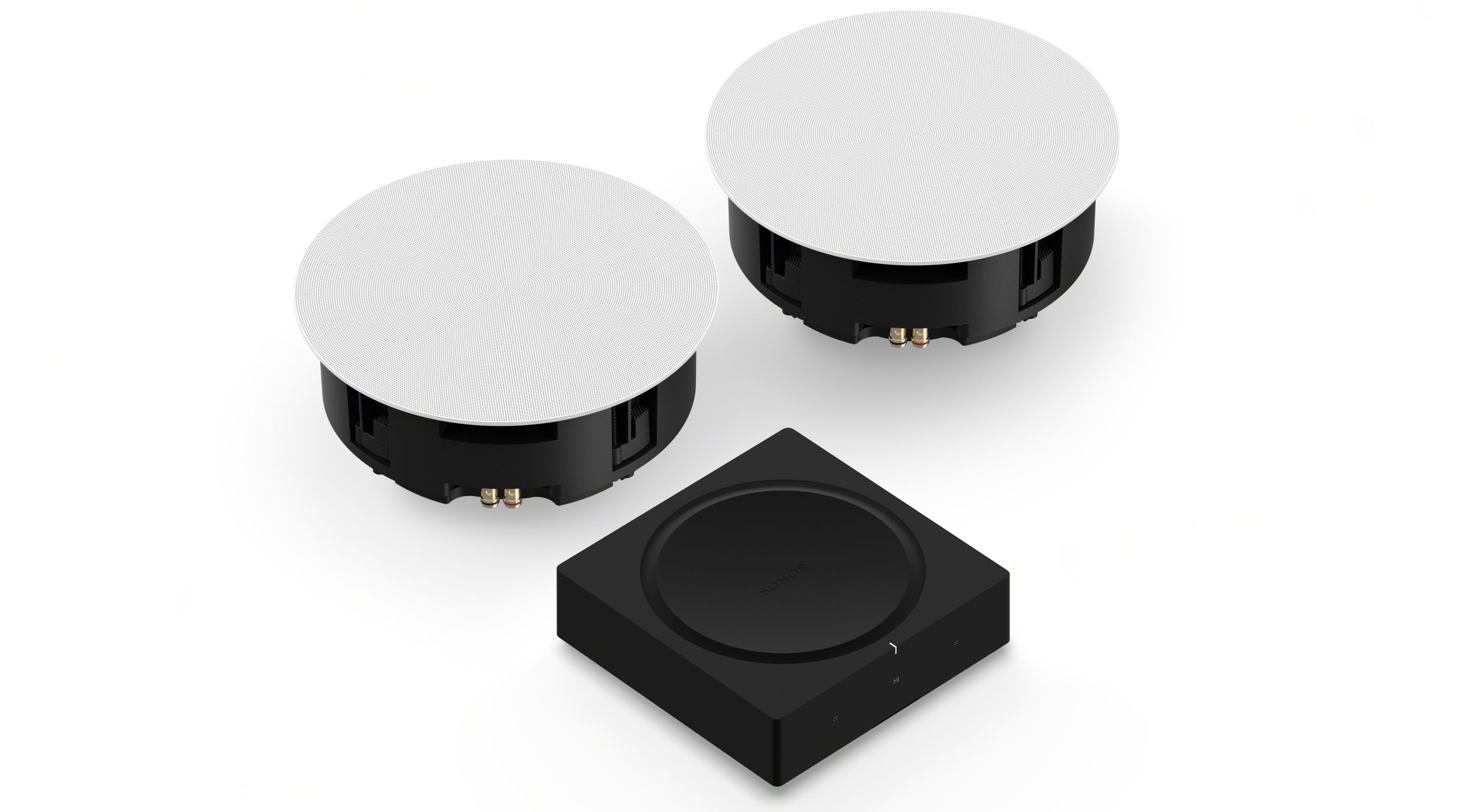 Sonos ceiling best sale speaker system