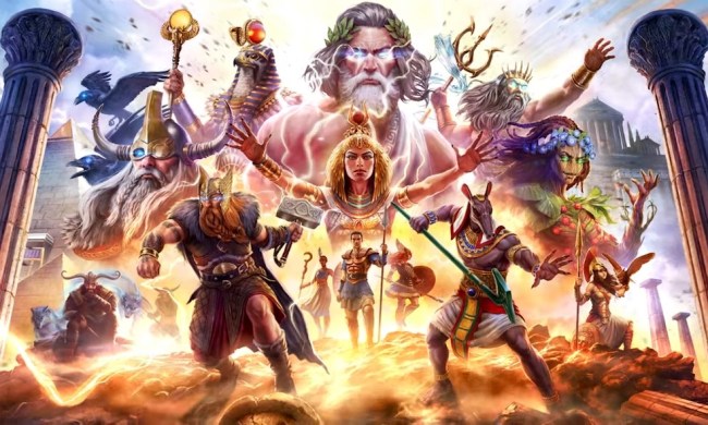 crypto Key art for Age of Mythology: Retold.