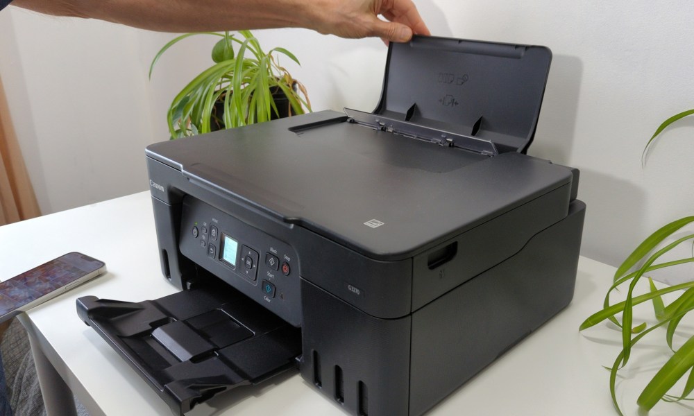 Canon's MegaTank Pixma G3270 is easy to setup and use.