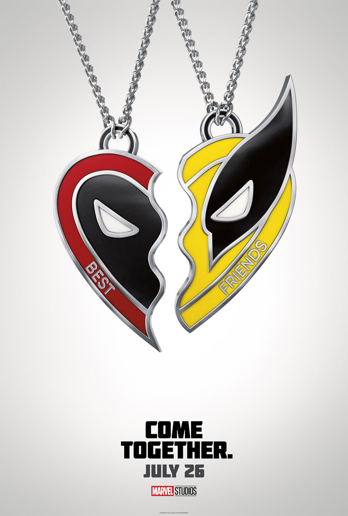 El cartel oficial de Deadpool y Wolverine.