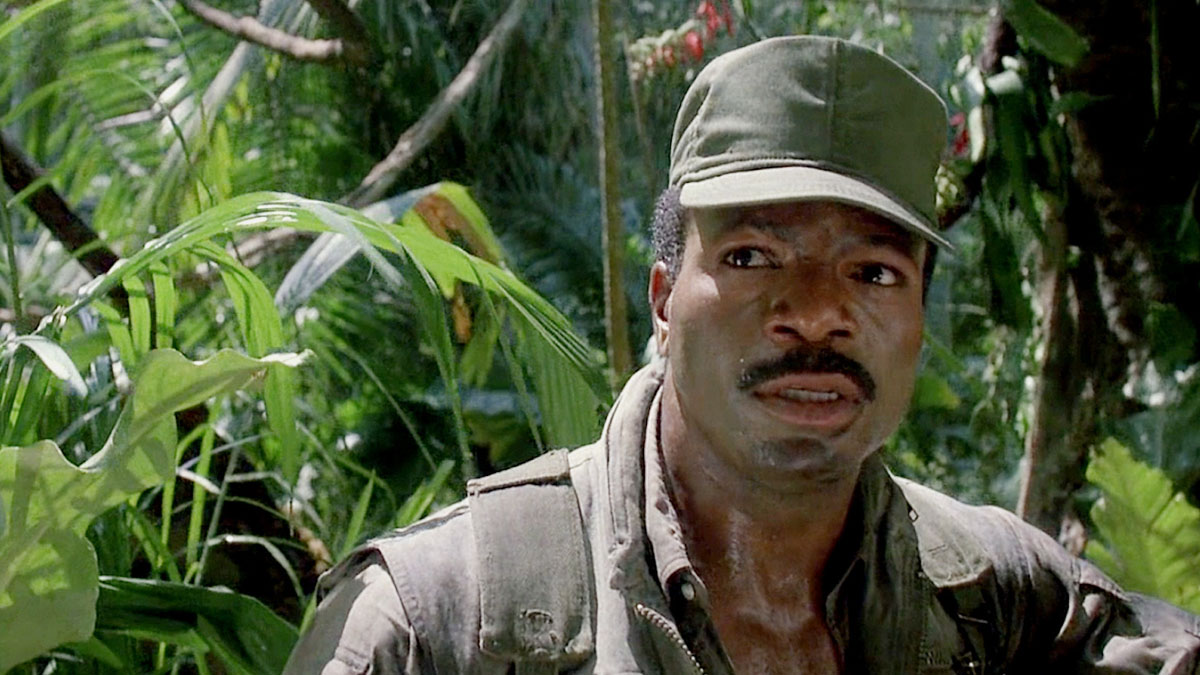 Carl Weathers dans Prédateur.