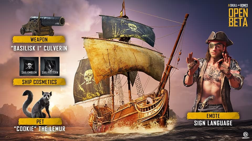 All Skull and Bones beta rewards Digital Trends