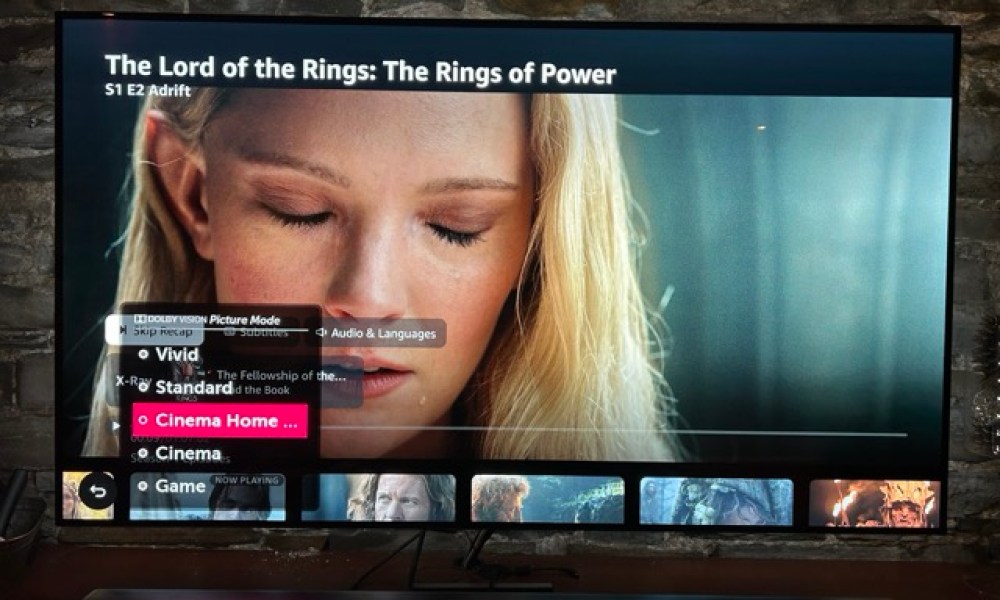 Lord Of The Rings: The Rings Of Power on Amazon Prime Video.