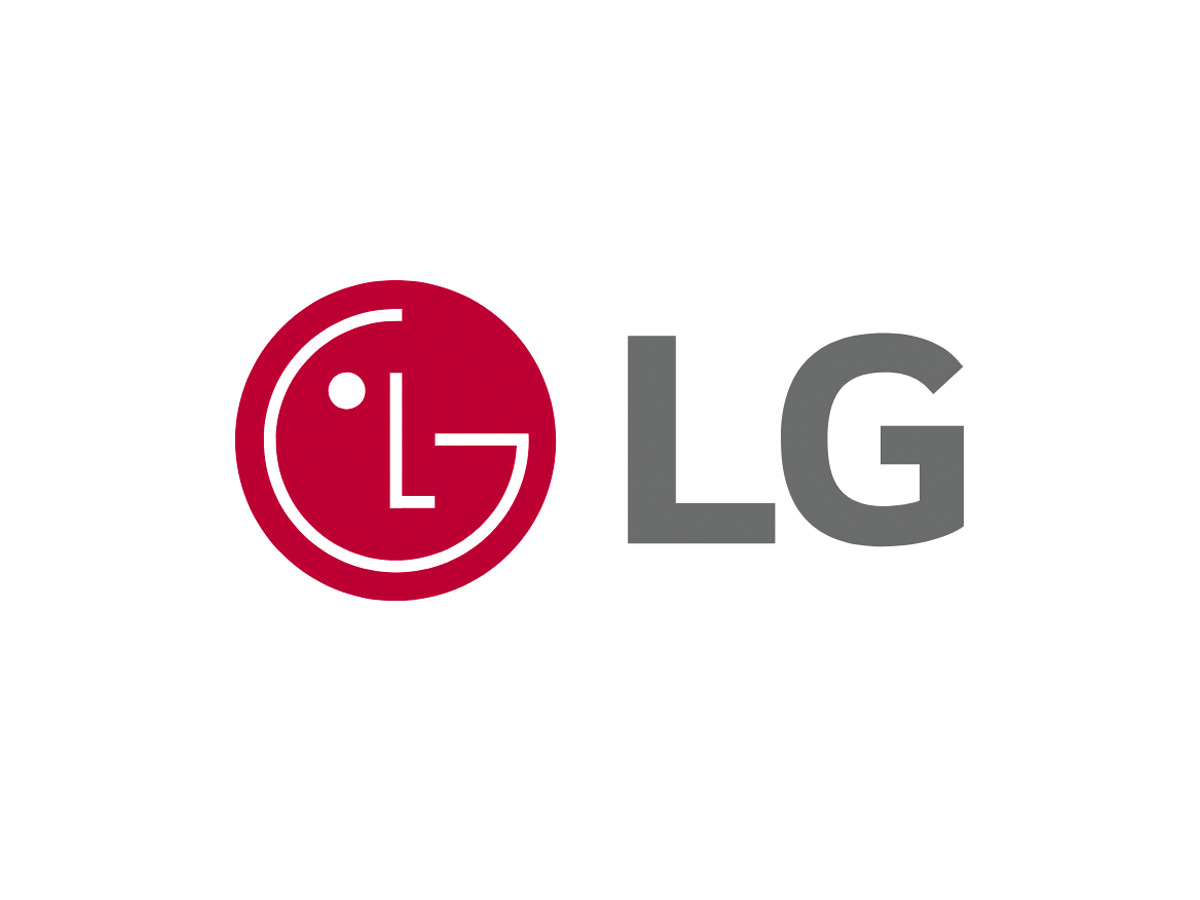 The LG logo against a white background.