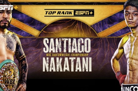 Watch Santiago vs Nakatani: How to live stream the fight in Japan