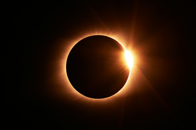 A solar eclipse.