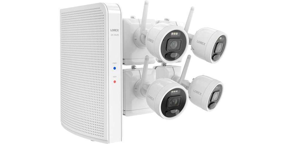 Lorex wireless hot sale 4 camera system