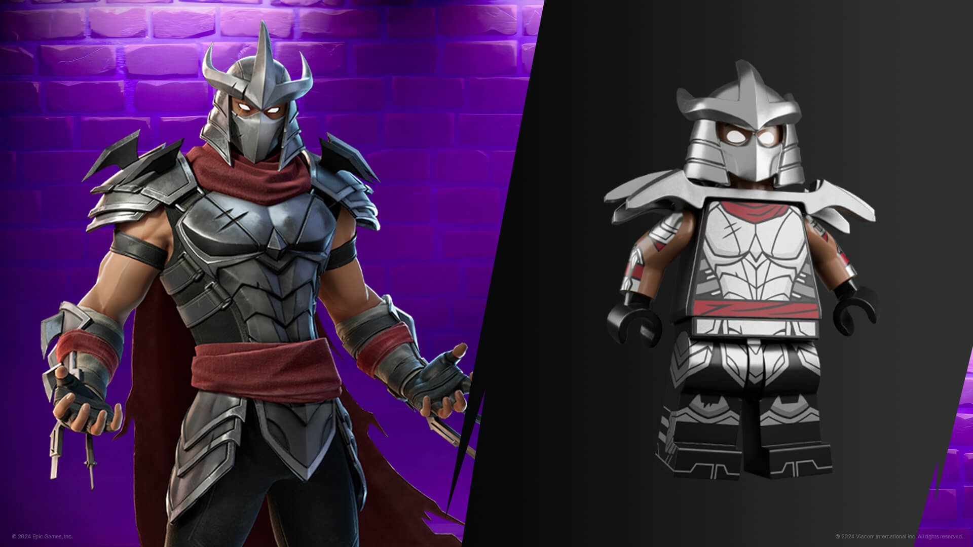 Le skin Shredder Fortnite.