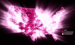 U.S. map illustrating T-Mobile's 5G Ultra Capacity network expansion.