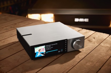 Are you telling me Cambridge Audio built an amplifier … out of a DeLorean?