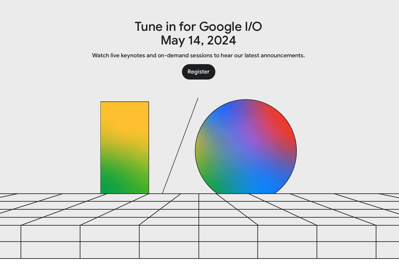 How to watch Google I/O 2024