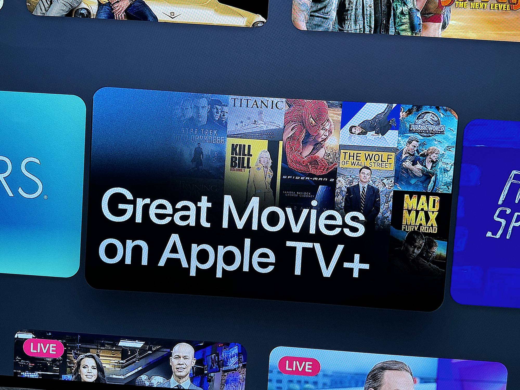 Great Movies on Apple TV Plus.