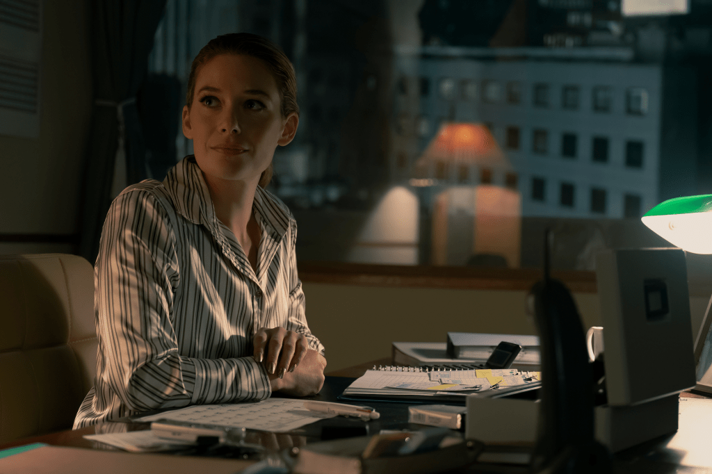 Rachel Keller na 2ª temporada de Tokyo Vice.