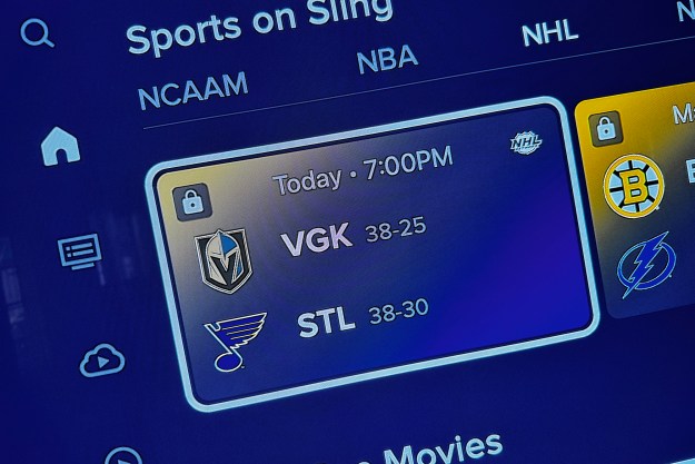 NHL on Sling TV.