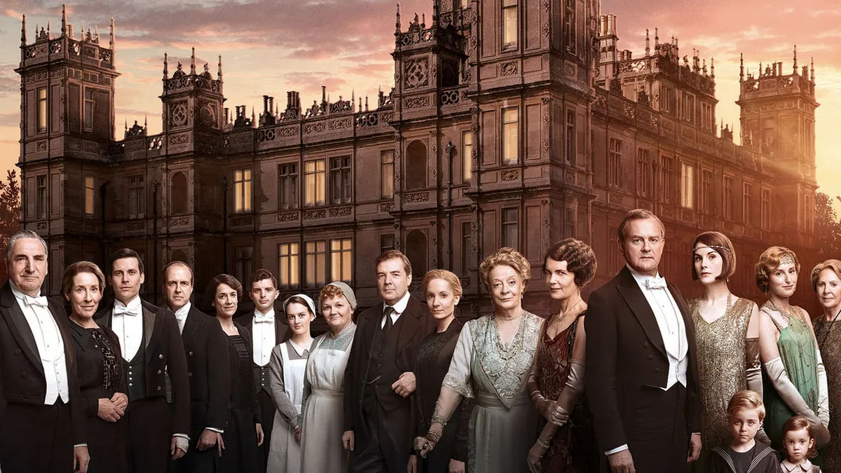 The cast of Downton Abbey.