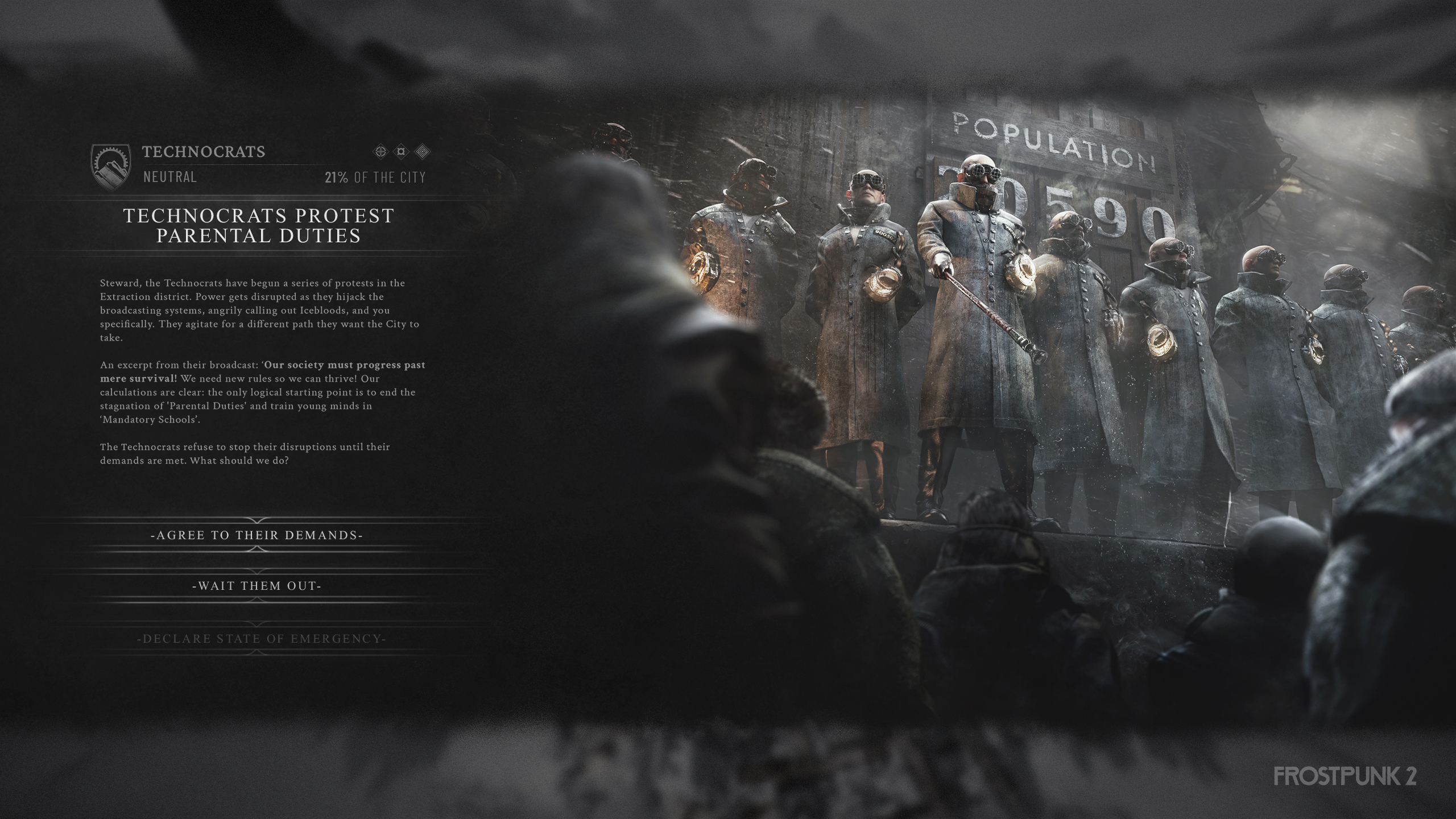 Бета-версия Frostpunk 2 предлагает захватывающий кусочек напряженного городского строительства