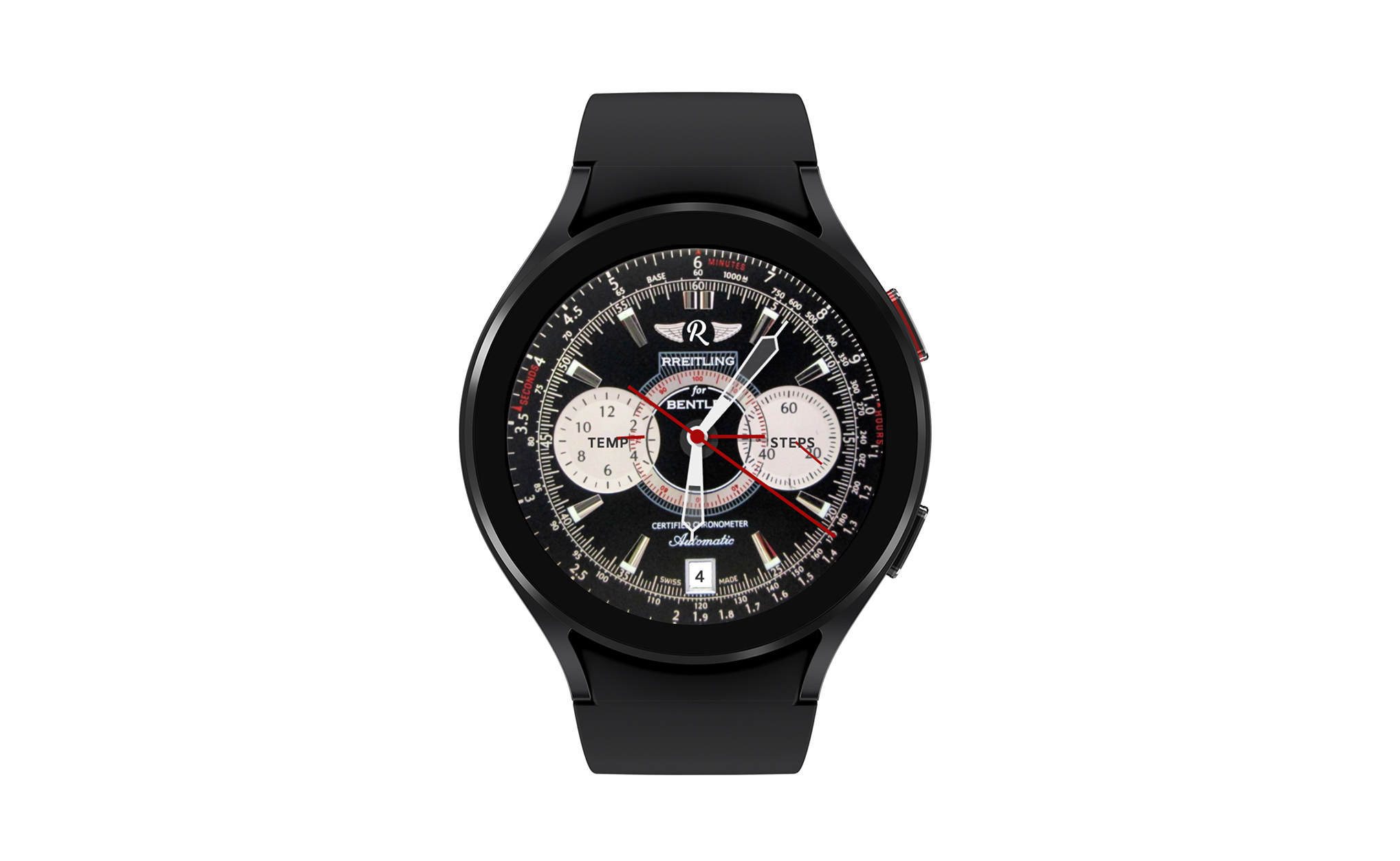 Cadran de montre Reitling Facer Wear OS pour Samsung Galaxy Watch.