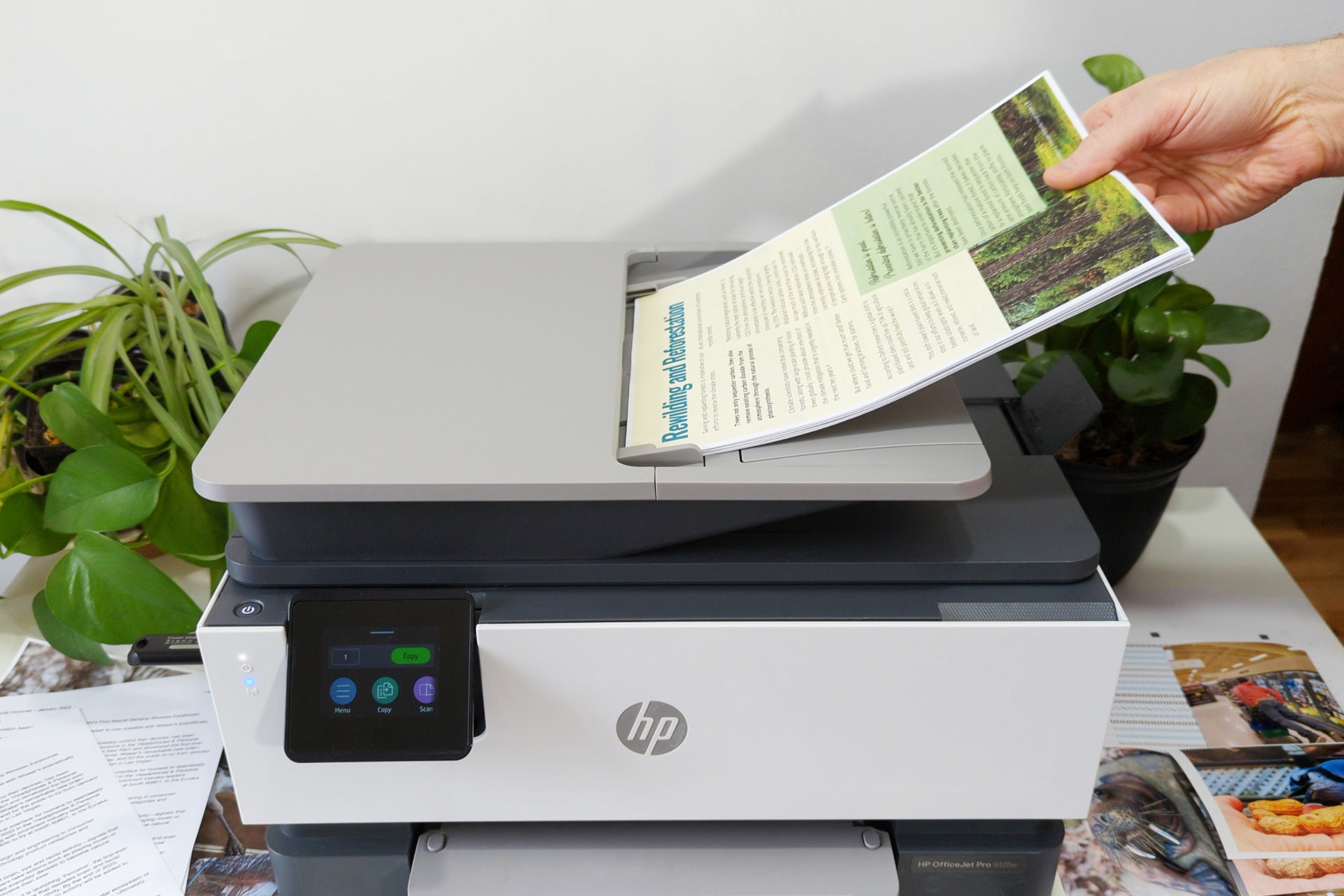Обзор HP OfficeJet Pro 9125e: экологичный принтер для домашнего офиса