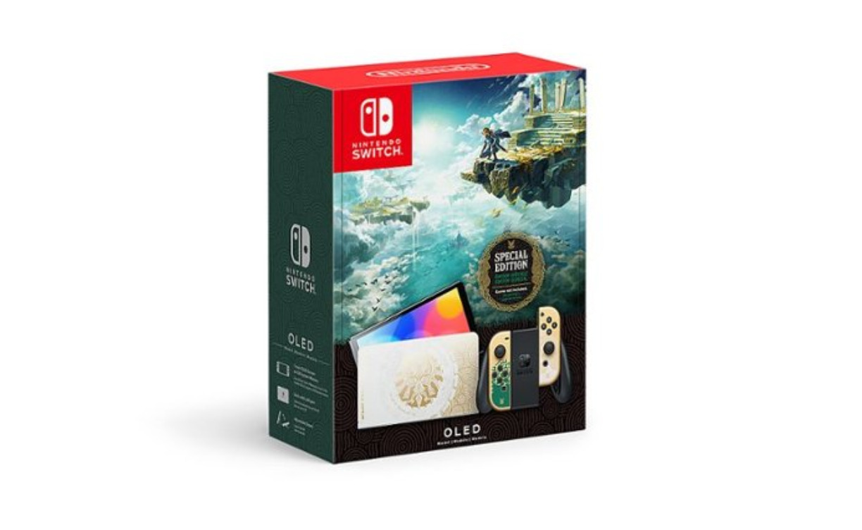 Switch OLED Комплект The Legend of Zelda: Tears of the Kingdom Edition