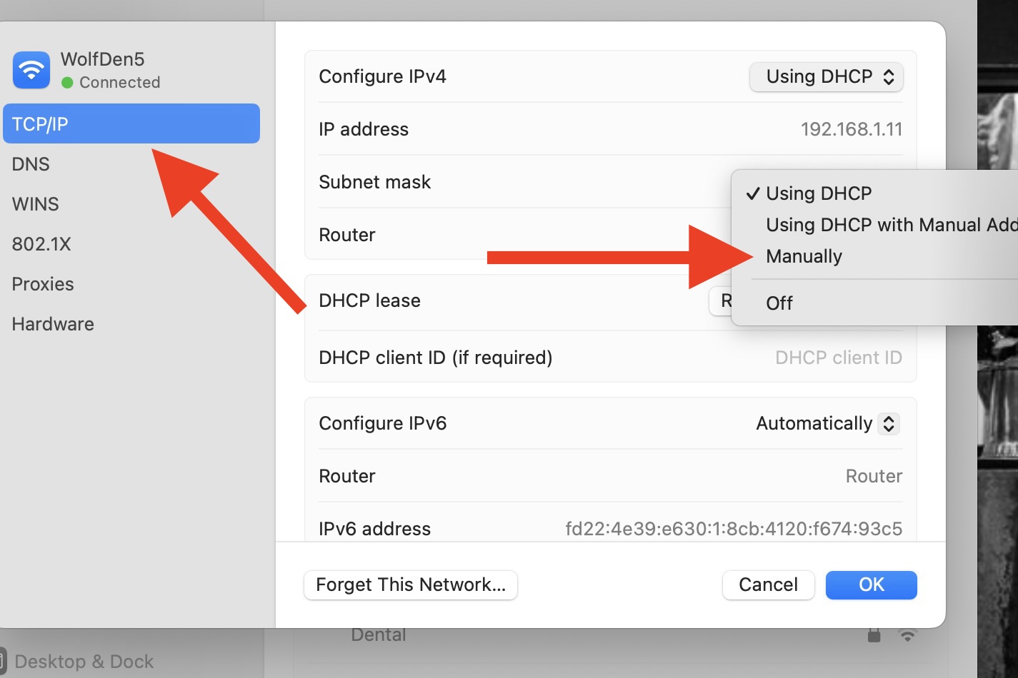 Как изменить свой IP-адрес на Mac и Windows