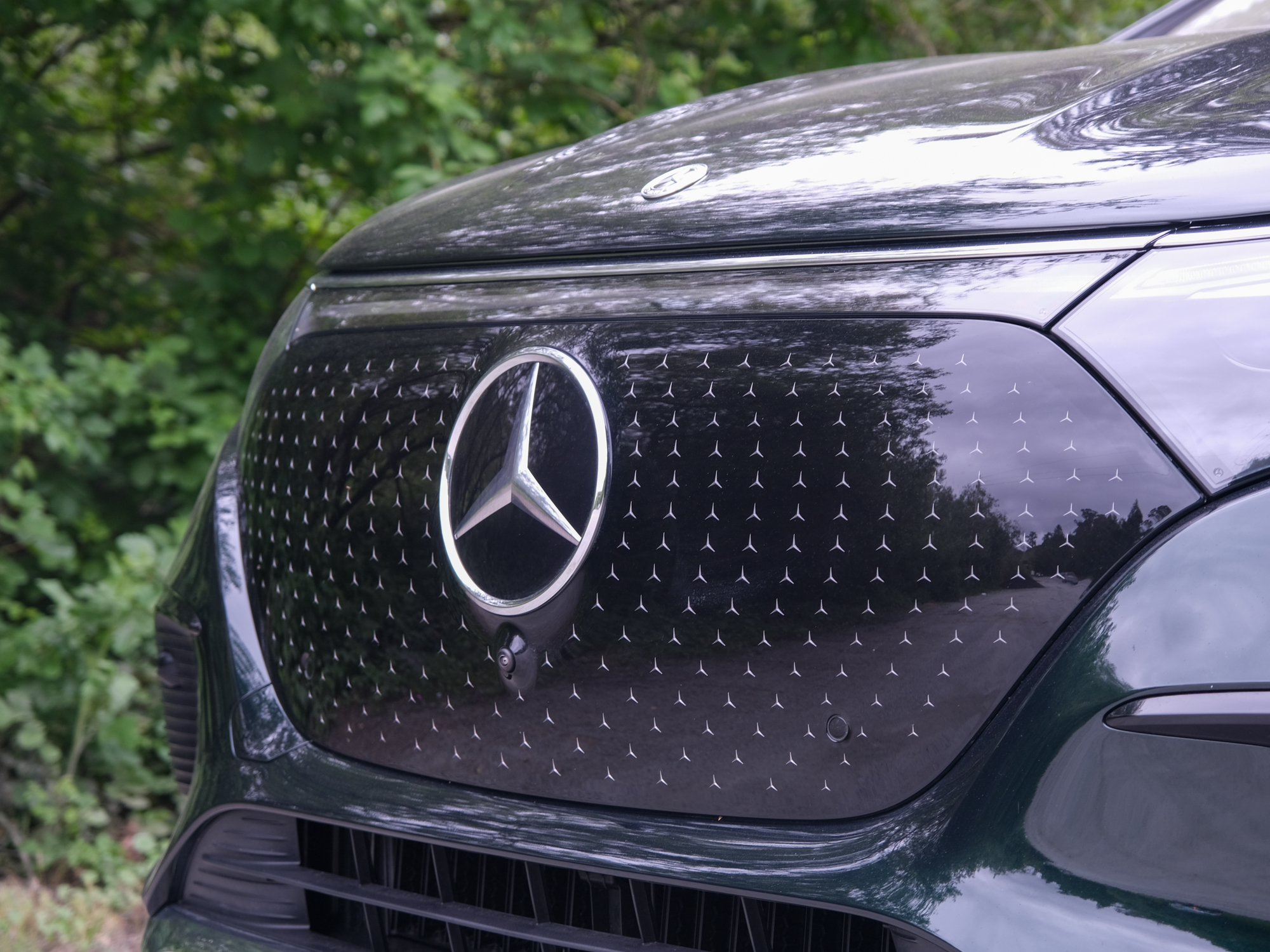 Visage de la Mercedes-Benz EQS 450+ 2024