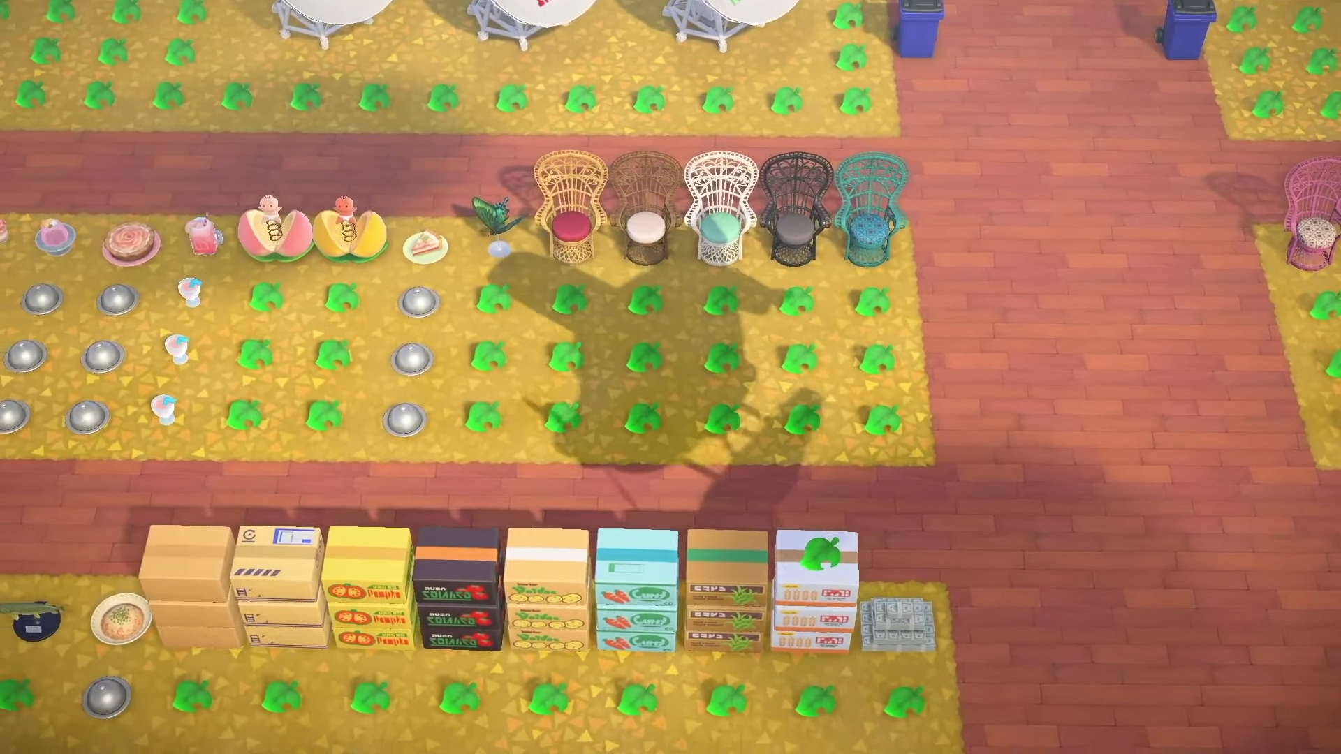 A wealth land in Animal Crossing.