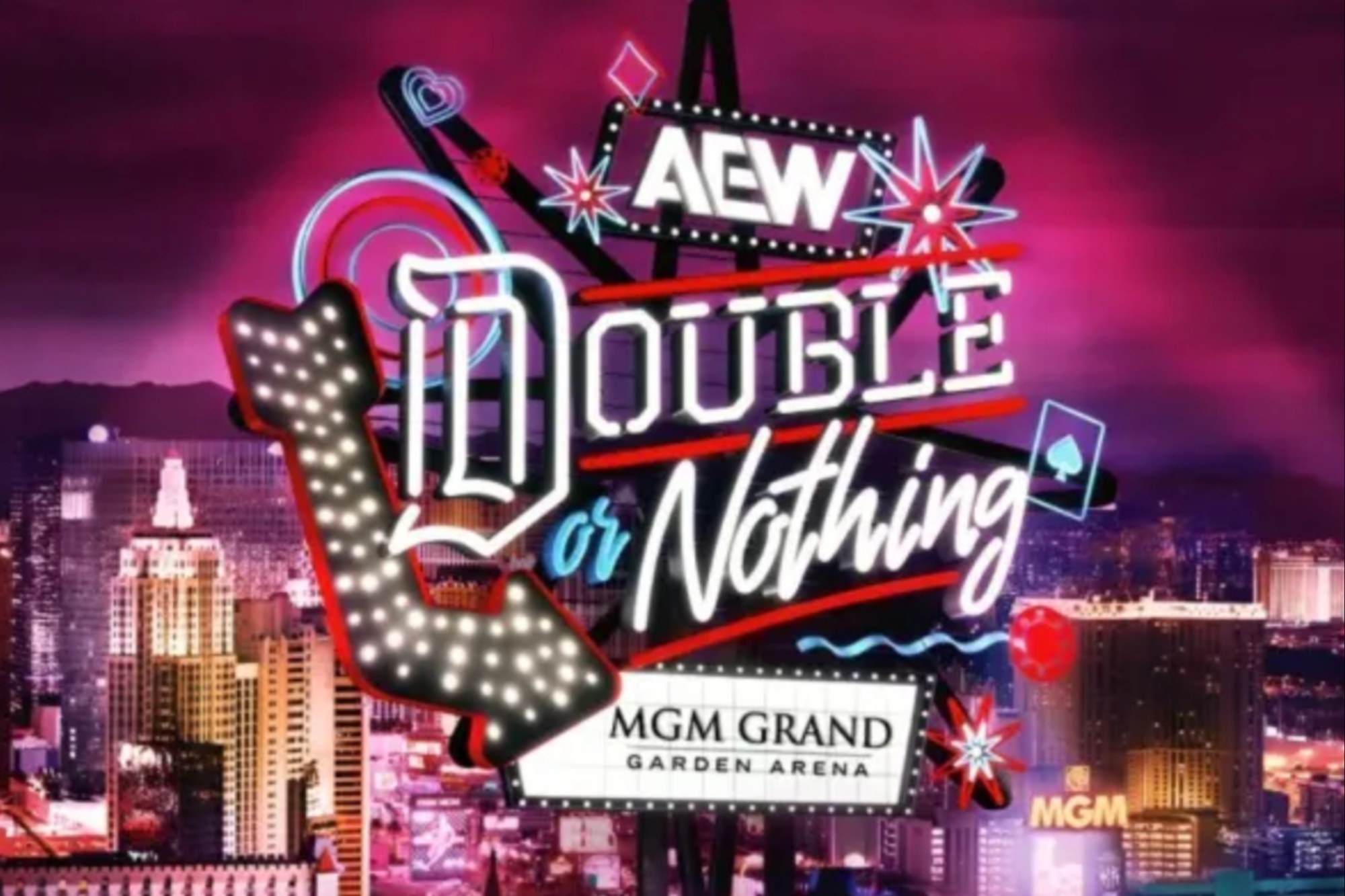 Logo for AEW Double or Nothing.