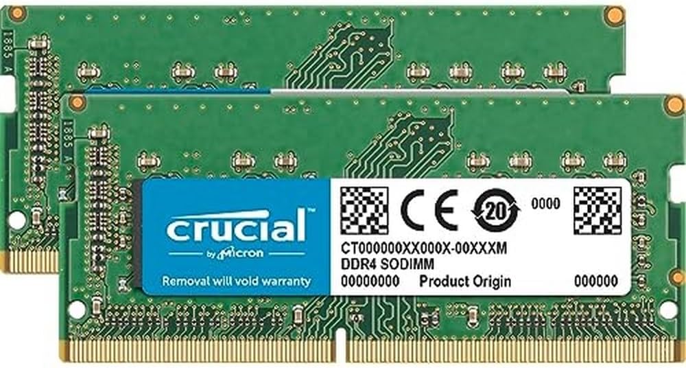 Crucial laptop RAM DDR4 32GB (2x16GB)