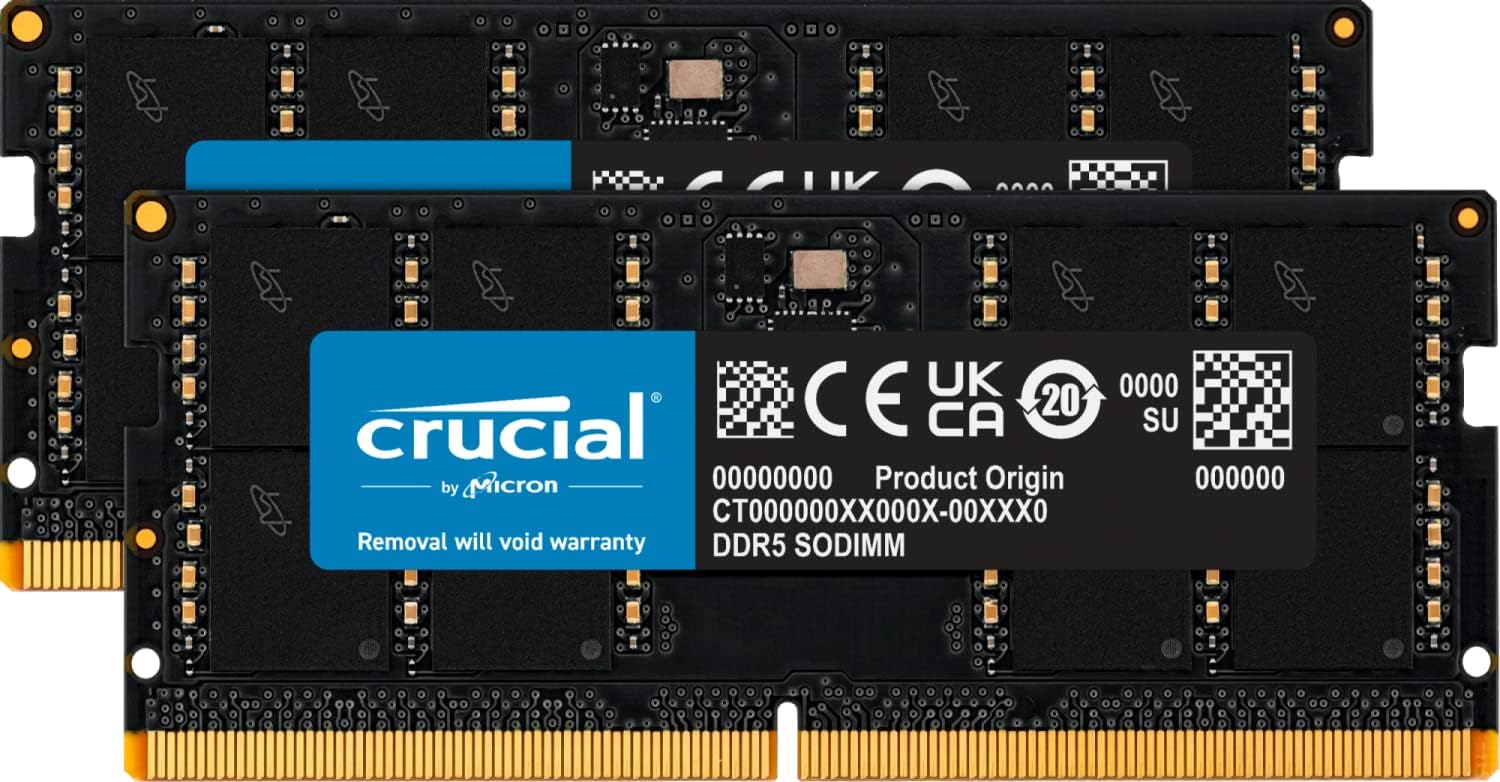 Crucial laptop RAM DDR5 32GB Kit (2x16GB)