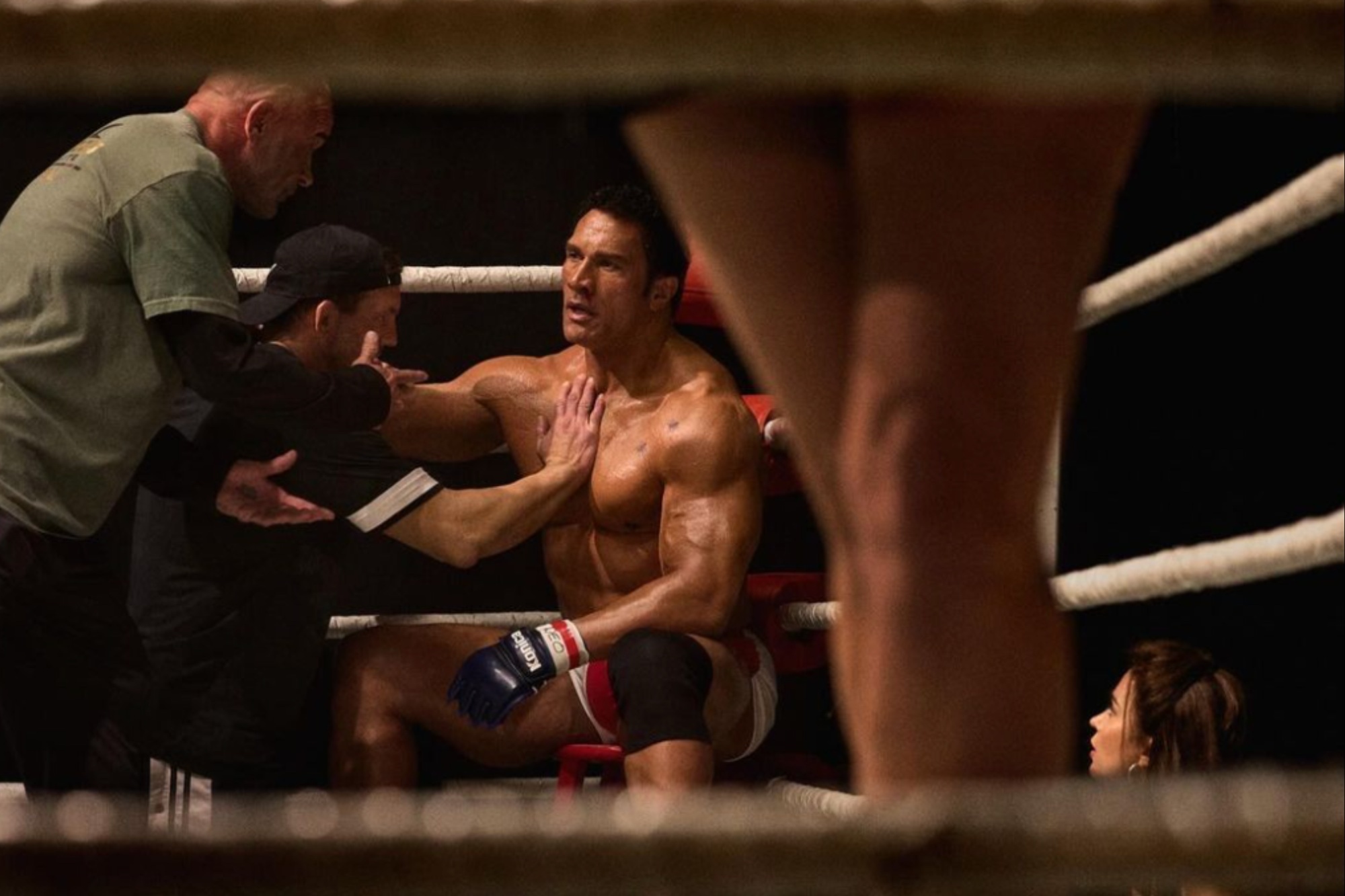 Dwayne Johnson is The Smashing Machine in a first look at the MMA drama