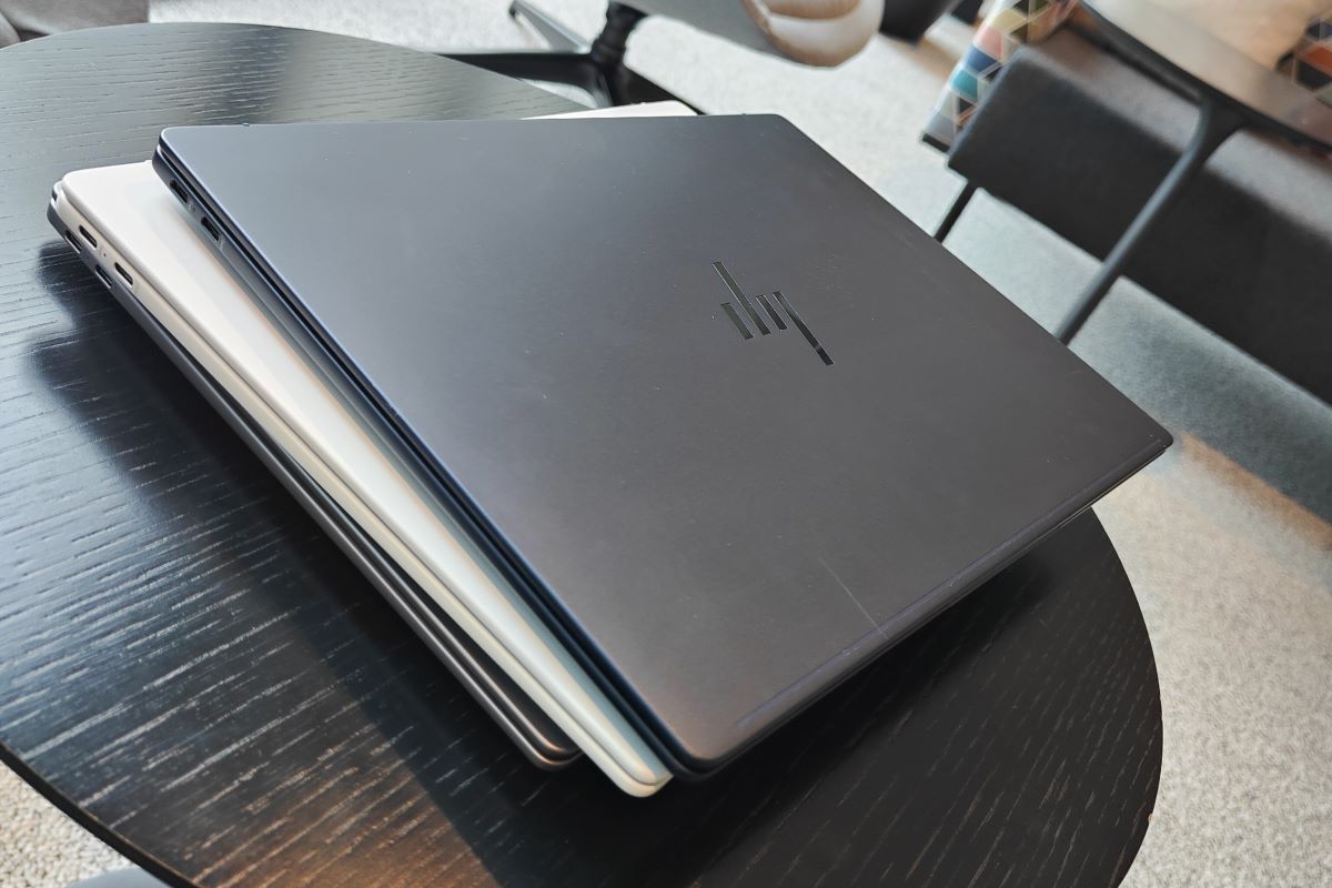 HP OmniBook X AI PC and HP EliteBook Ultra AI PC.