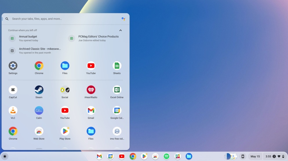 Google может наконец объединить Android и ChromeOS