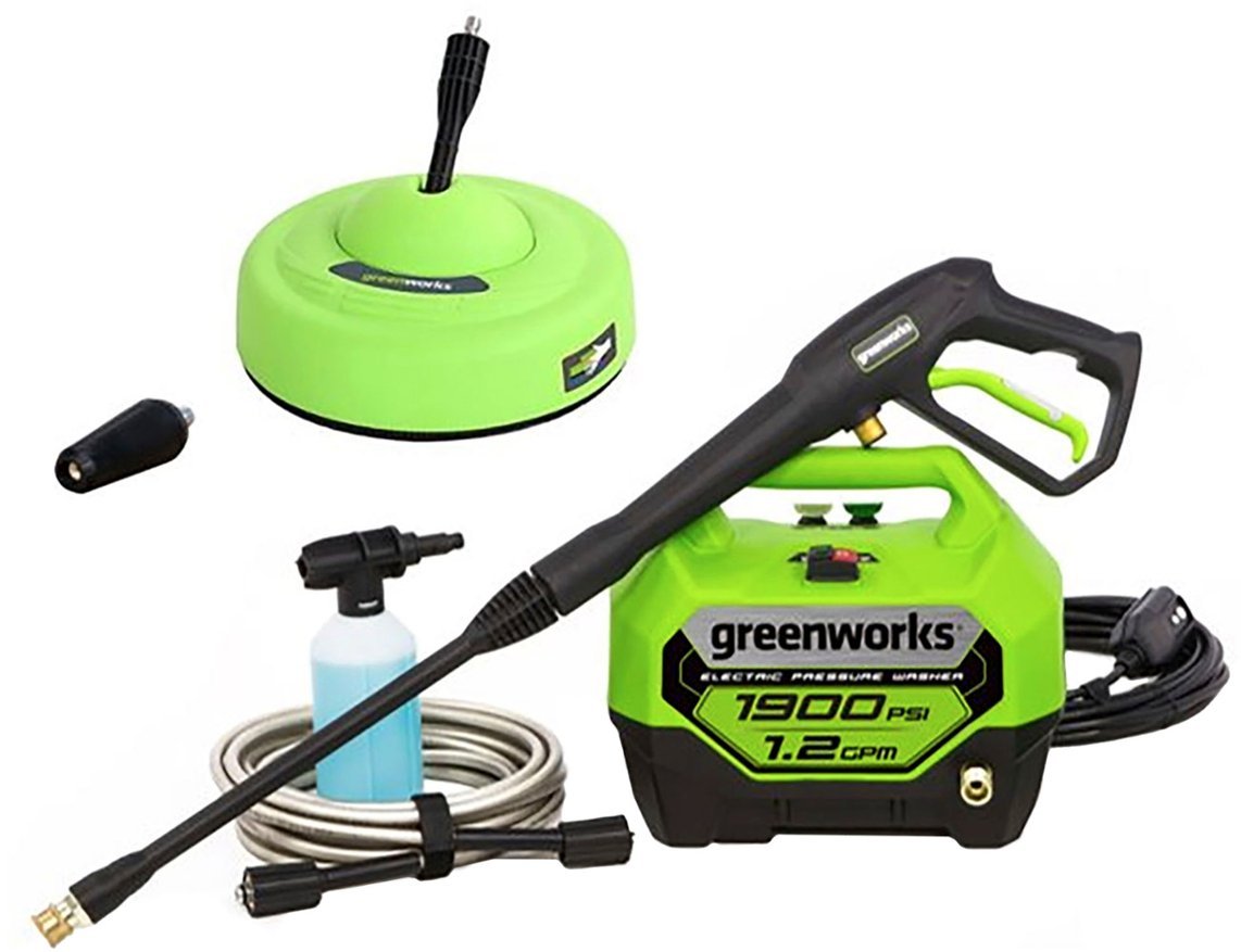 Greenworks Pressure Washer Combo Kit