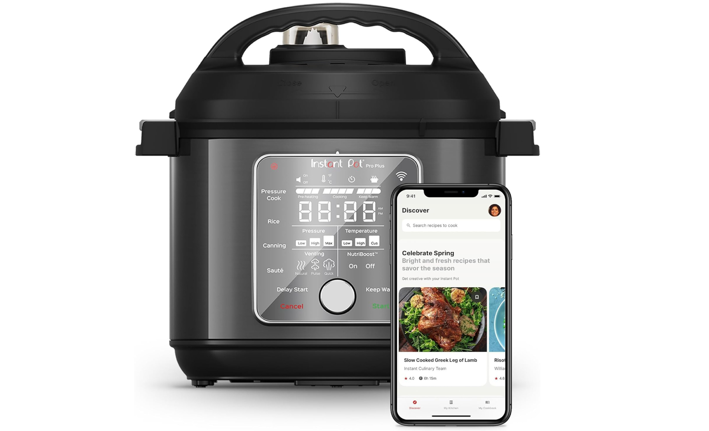 Умная скороварка Instant Pot Pro Plus Wi-Fi 10 в 1