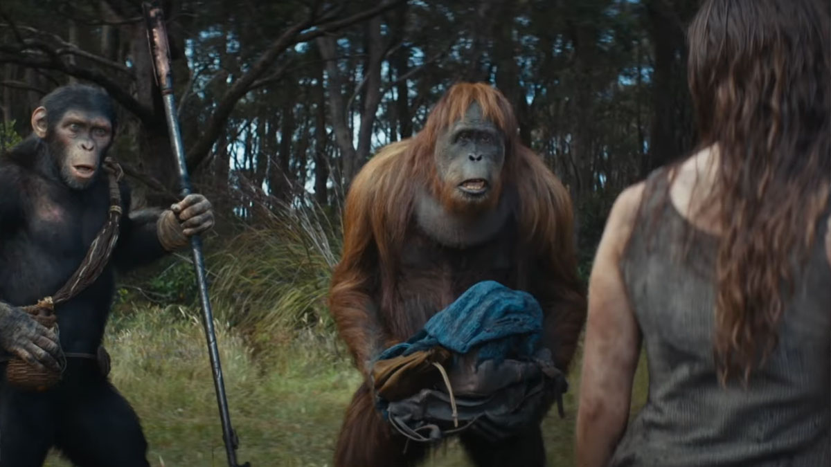 You can watch 8 minutes of Kingdom of the of the Apes for free