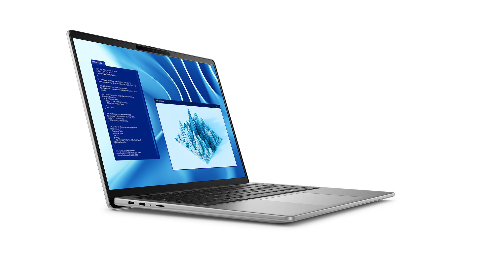 Ноутбук Dell Latitude 7455 с чипом Snapdragon X Elite.