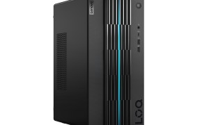 The Lenovo LOQ Tower Gaming Desktop on a white background.