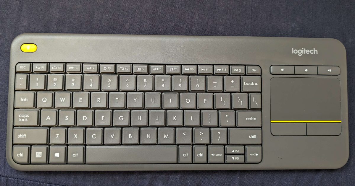 My unique wireless keyboard-with-trackpad is now just 